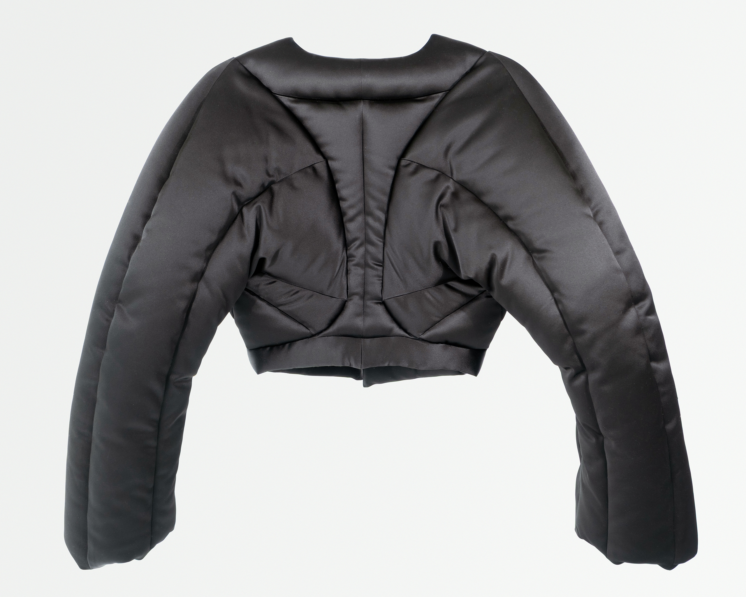 "Avtandil" Puffer in Black - Image 2