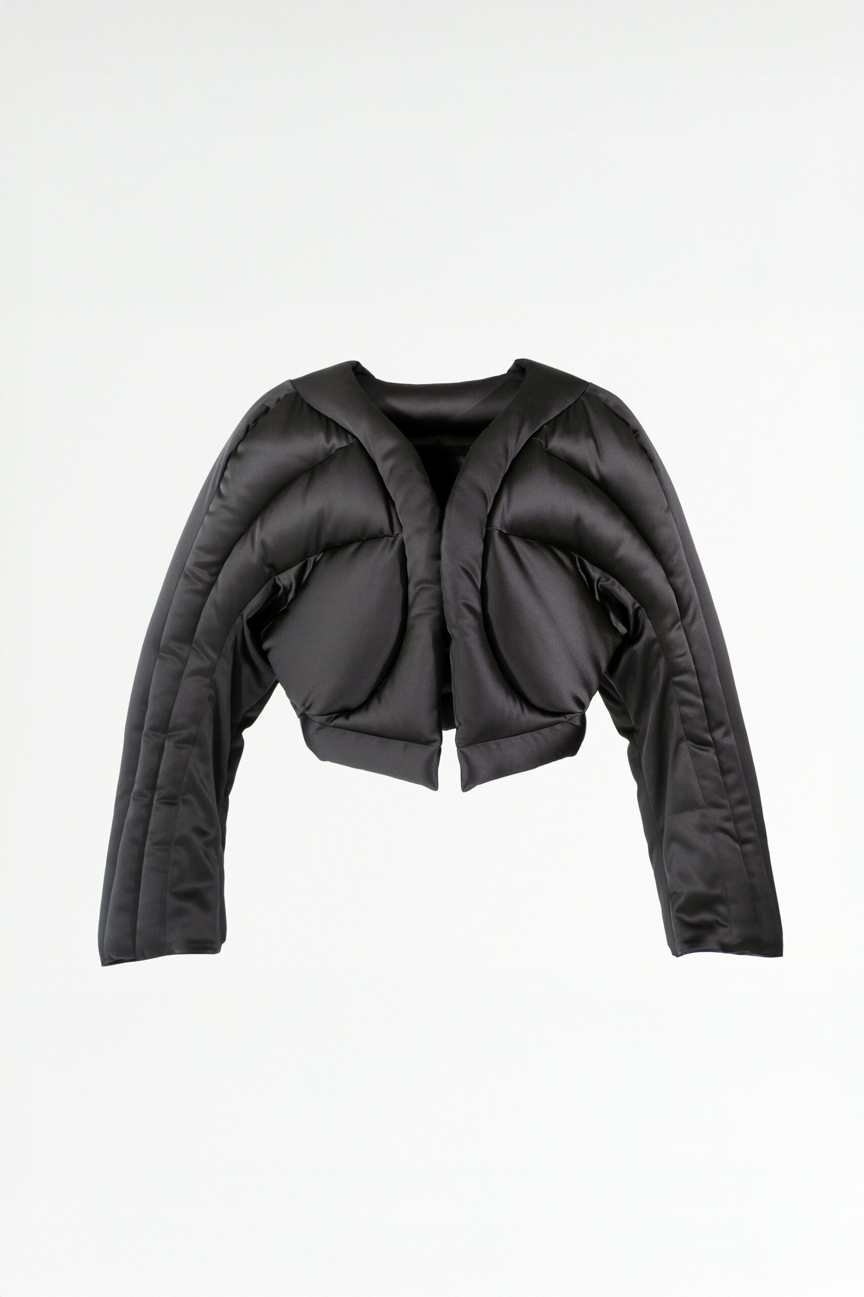 "Avtandil" Puffer in Black